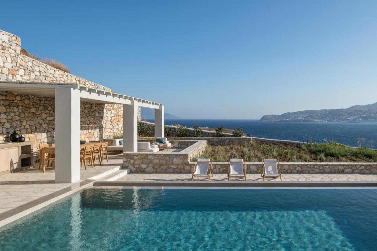 Mykonos Esti Luxury Villas Agios Ioannis Diakoftis エクステリア 写真