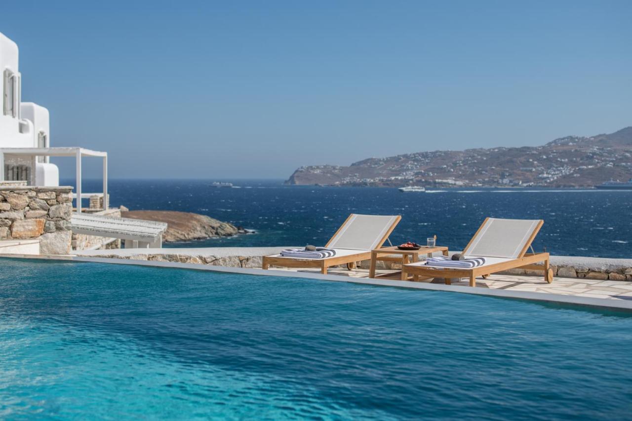 Mykonos Esti Luxury Villas Agios Ioannis Diakoftis エクステリア 写真