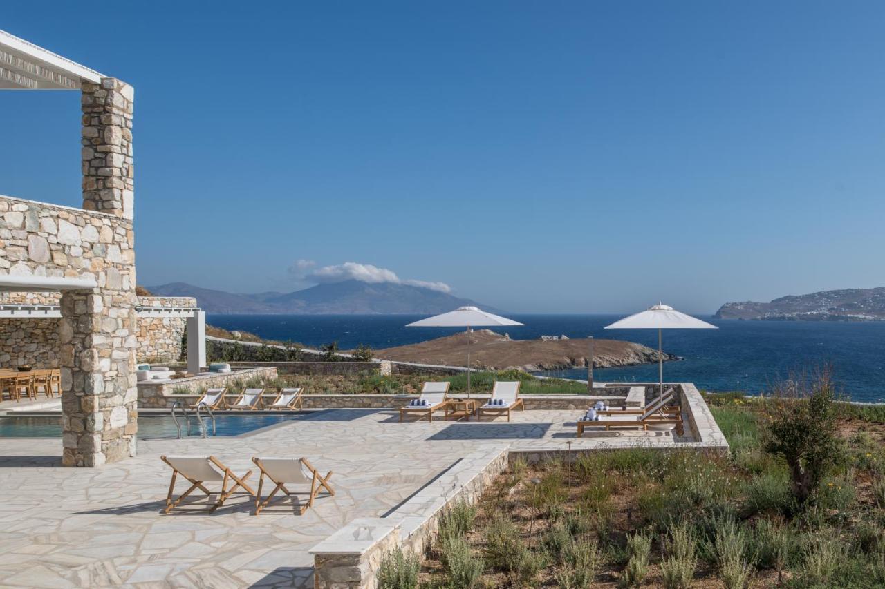 Mykonos Esti Luxury Villas Agios Ioannis Diakoftis エクステリア 写真