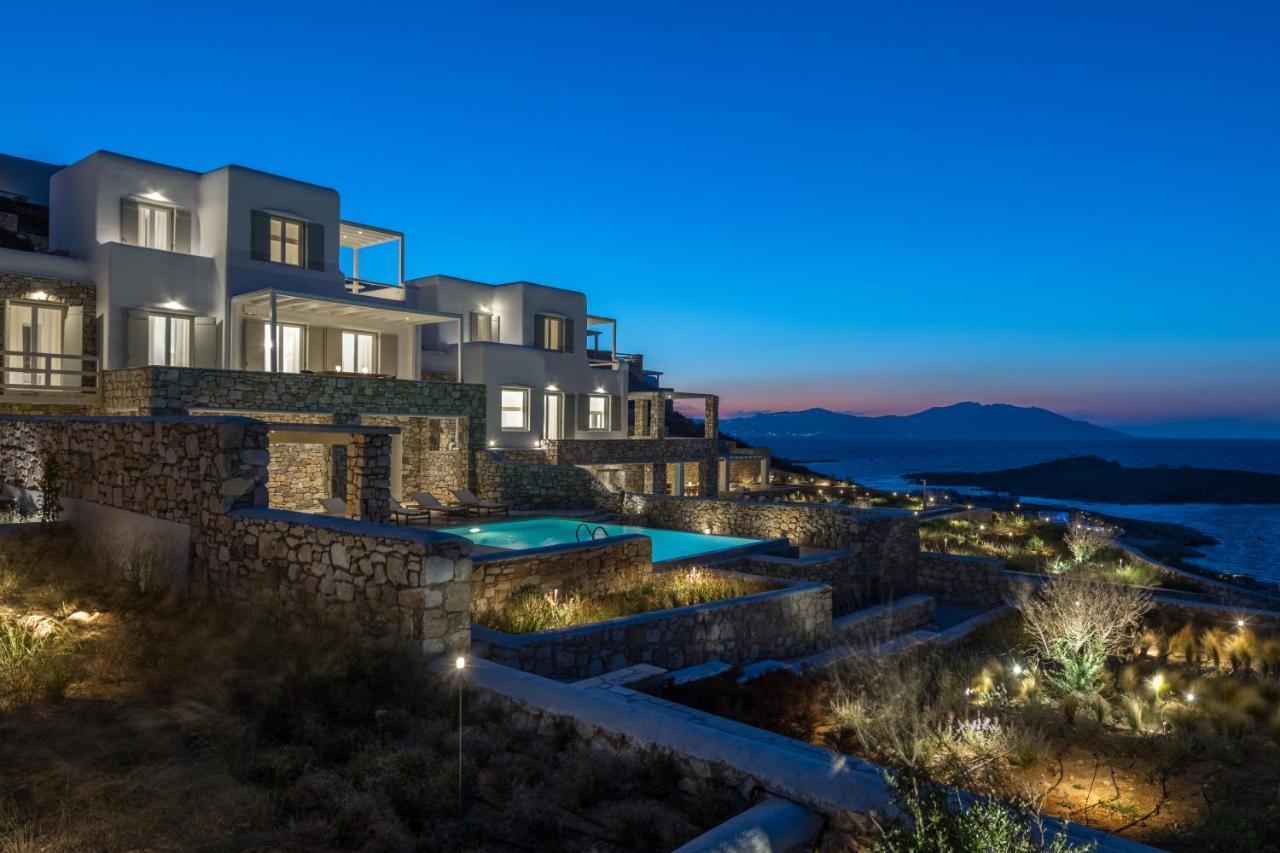 Mykonos Esti Luxury Villas Agios Ioannis Diakoftis エクステリア 写真