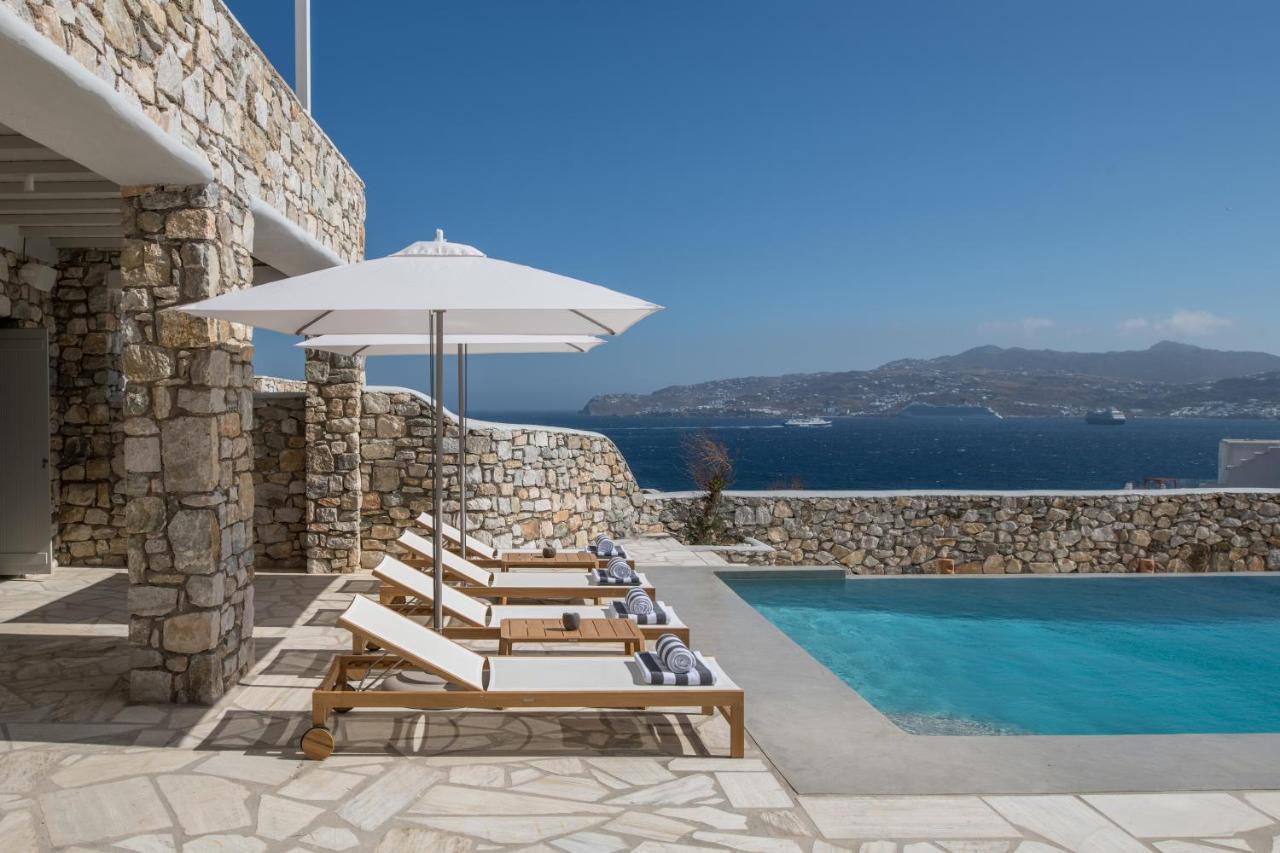 Mykonos Esti Luxury Villas Agios Ioannis Diakoftis エクステリア 写真